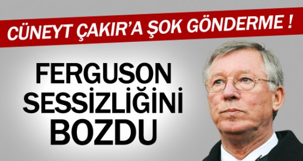 Ferguson'dan Cneyt akr'a gnderme